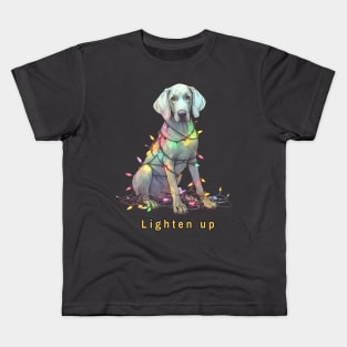 Lighten up Weimaraner Kids T-Shirt